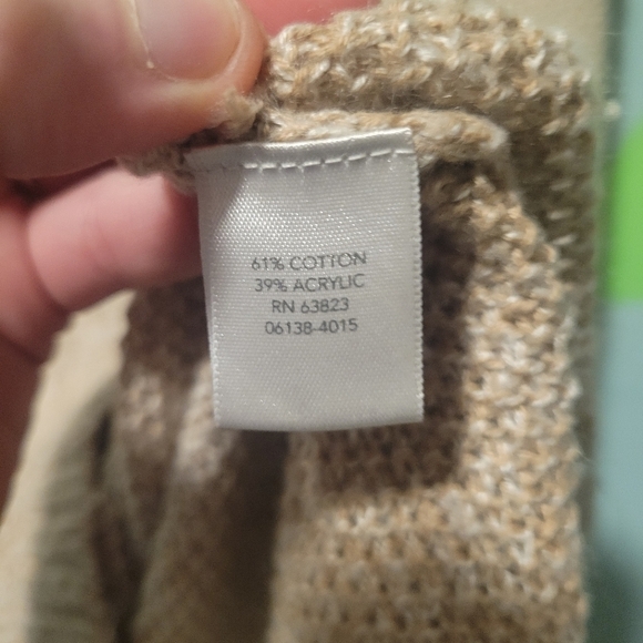 CJ Banks Women's Cowl Neck Sweater With Ombre Fade Size 1x - Picture 8 of 9